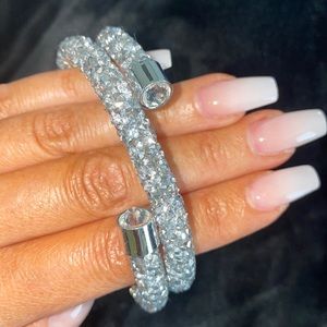 Rhinestone bracket